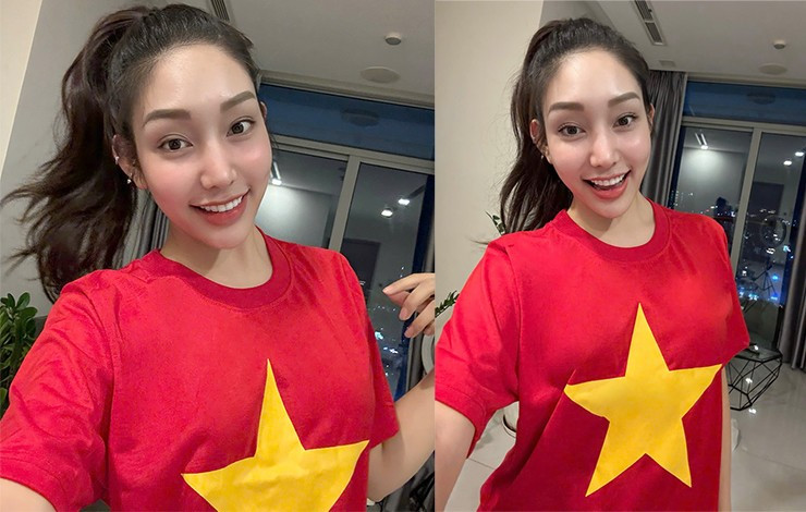 Vì đang làm việc tại TP.HCM, Huyền Berry (tên thật Nguyễn Thanh Huyền) tỏ ra tiếc nuối khi không thể trực tiếp có mặt quê nhà Phú Thọ để cổ vũ đội tuyển Việt Nam. Dù vậy, cô nàng đã lên kế hoạch chuẩn bị một buổi tiệc nhỏ, rủ bạn bè tập trung lại để cùng xem chung kết lượt đi.