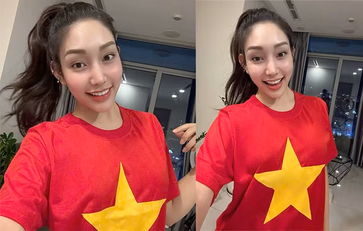 Vì đang làm việc tại TP.HCM, Huyền Berry (tên thật Nguyễn Thanh Huyền) tỏ ra tiếc nuối khi không thể trực tiếp có mặt quê nhà Phú Thọ để cổ vũ đội tuyển Việt Nam. Dù vậy, cô nàng đã lên kế hoạch chuẩn bị một buổi tiệc nhỏ, rủ bạn bè tập trung lại để cùng xem chung kết lượt đi.