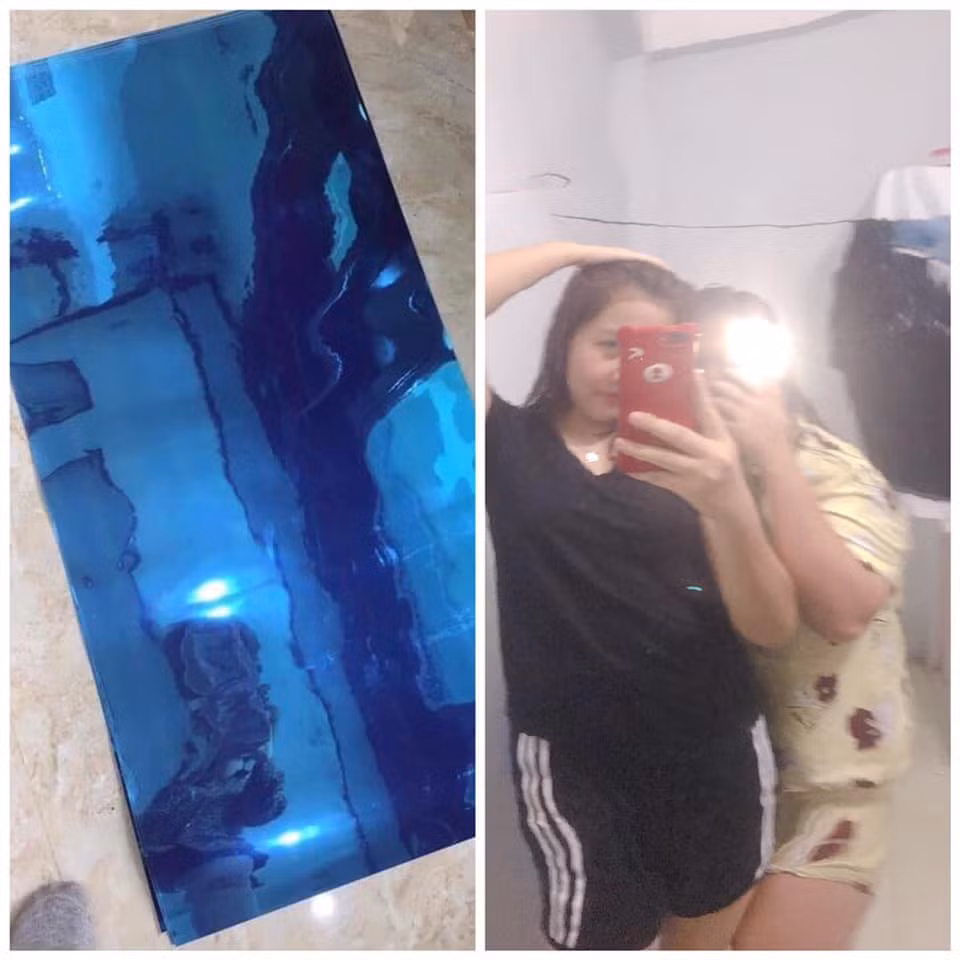 Những chiếc gương dán tường được dân tình đặt biệt danh đồ vật tấu hài mạng nhất năm