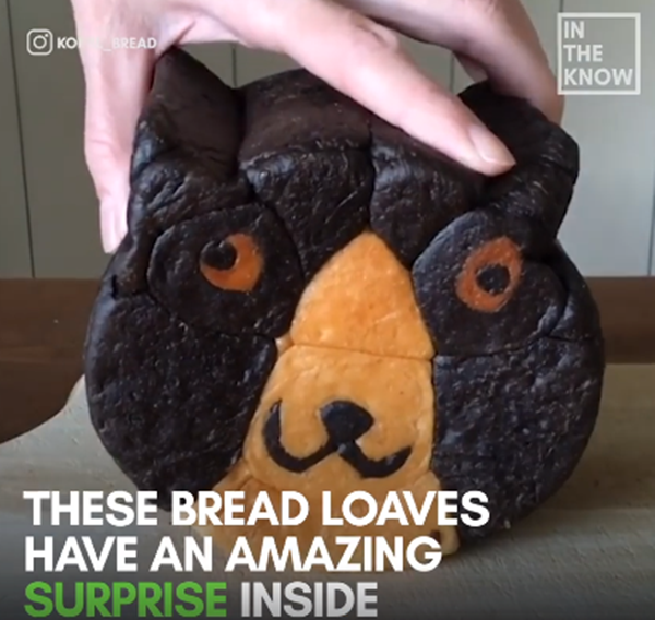 Trước đó, không ít lần dân tình được chứng kiến những không ít những chiếc bánh mì có hình thù vô cùng dễ thương.