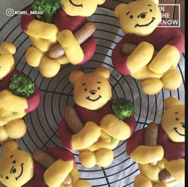 Từ những nhân vật hoạt hình cho đến các loài động vật đều được các chủ lò bánh mì lấy làm chủ đề để tạo nên những chiếc bánh mì cực đẹp.