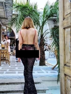 Trước những góp ý của dân mạng, chị C. tỏ ra không mấy bận tâm.