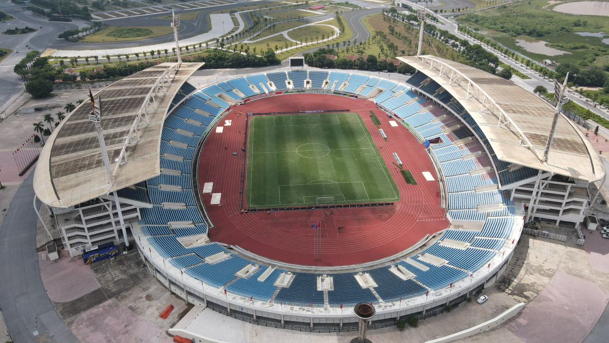 Để chuẩn bị cho trận đấu giữa Việt Nam và Australia trong khuôn khổ vòng loại cuối cùng World Cup 2022 khu vực châu Á, SVĐ QG Mỹ Đình đã được chỉnh trang nhiều hạng mục.