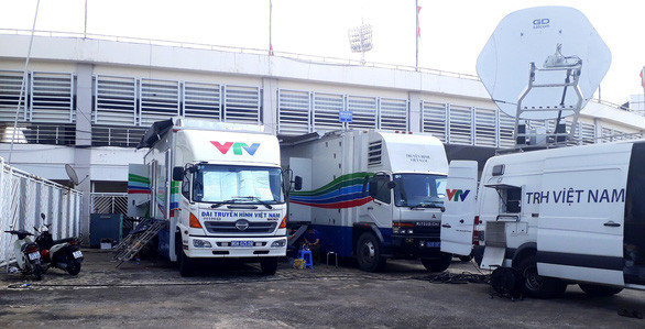 Để triển khai công tác truyền hình trực tiếp trận đấu và triển khai công nghệ VAR, đơn vị nắm giữ bản quyền truyền hình vòng loại thứ 3 World Cup 2022 tại Việt Nam đã chuẩn bị 16 máy quay được lắp đặt trên SVĐ Mỹ Đình trong trận đấu Việt Nam -Australia.
