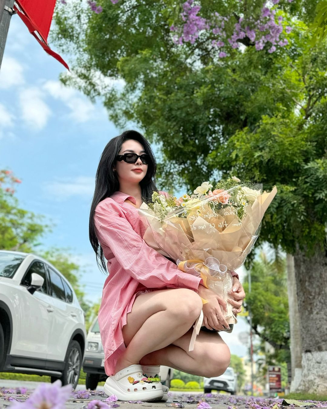 Về ngoại hình, cuộc sống của Thanh Quỳnh hiện tại đã mang nhiều màu sắc tươi sáng hơn.