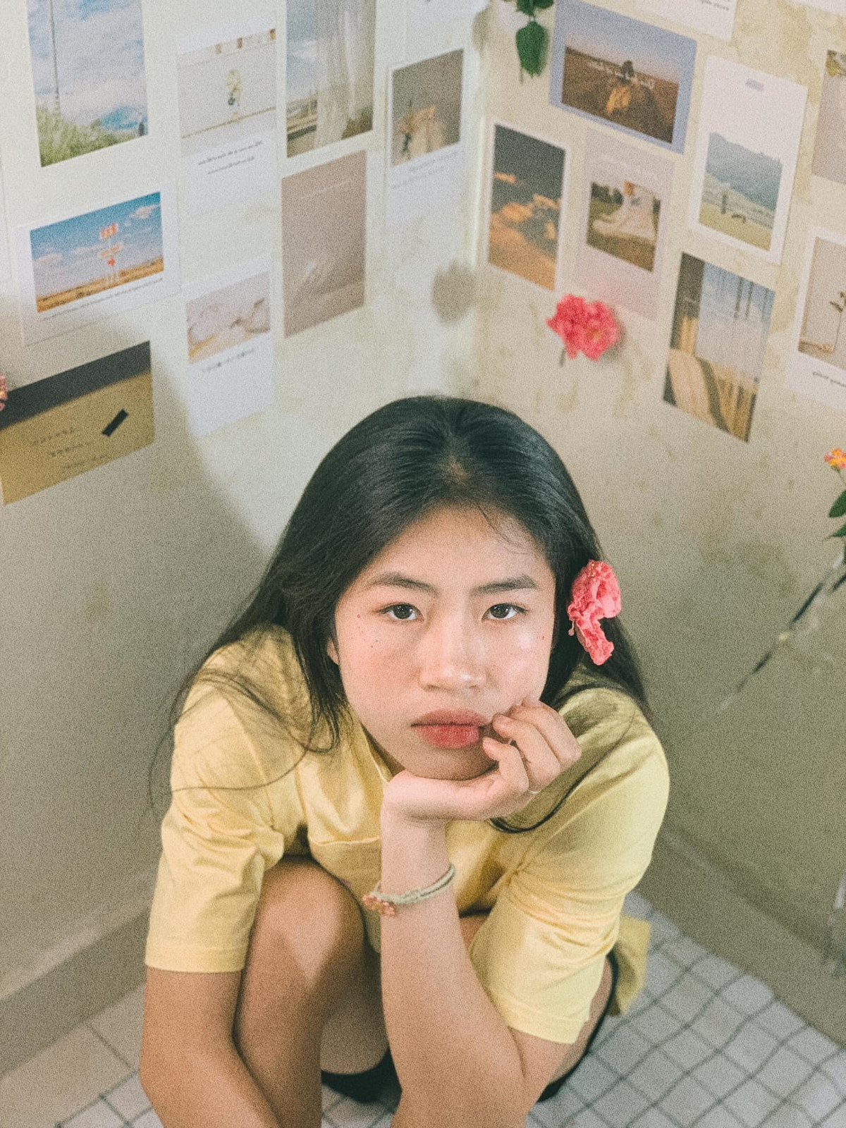 Thanh Nhã cho biết, mẫu người yêu lý tưởng của mình trong tương lai là phải đẹp trai và trắng.