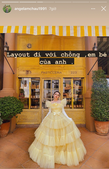 Theo những gì Angela Chu đăng tải, cô nàng ám chỉ mình trong mắt chồng chỉ là "em bé" và lúc nào cũng phải ăn mặt lỗng lẫy như một công chúa.