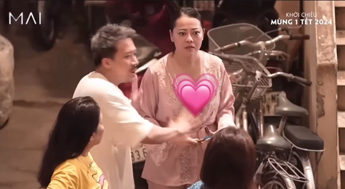 Trong phim, Ngọc Nguyễn vào vai một người hàng xóm sống chung khu chung cư với Mai. Được biết, vai diễn này do chính Trấn Thành đích thân mời vì ấn tượng với những đoạn video đối đáp hài hước của cô khi livestream trên các nền tảng MXH.