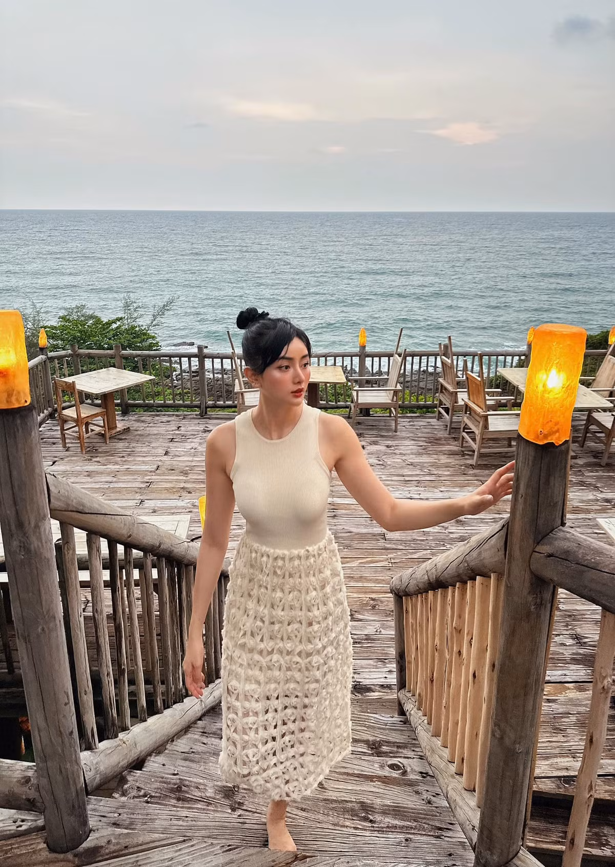 Vóc dáng của Angela Chu "gây mê" mọi người ngay từ cái nhìn đầu tiên.