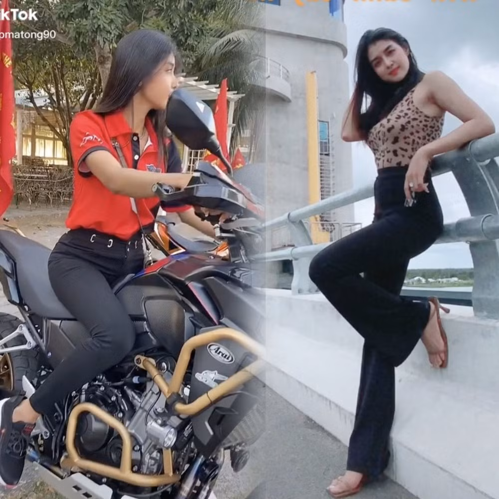 Gương mặt của cô giáo dân tộc khi ca hát cũng rất đẹp, thần thái chẳng kém ca sĩ chuyên nghiệp.