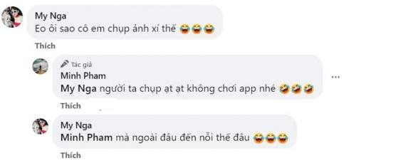 Dưới bình luận, bạn gái Duy Alex cho biết ngoài đời mình không đến nỗi nào nhưng trêu em chồng tương lai chụp ảnh cô xấu.