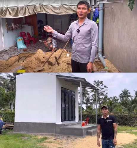 Đáng chú ý trong lần xuất hiện mới đây, Lộc Fuho khoe ảnh chụp bên cạnh một công trình mới do mình đảm nhận.