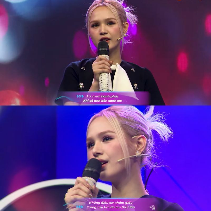 Trong quá khứ, Xoài Non cũng từng thể hiện khả năng rap thông qua một MV. Thế nhưng, chất giọng của cô lúc này không được đánh giá cao vì còn khá yếu và chưa thể hiện được bản sắc riêng.