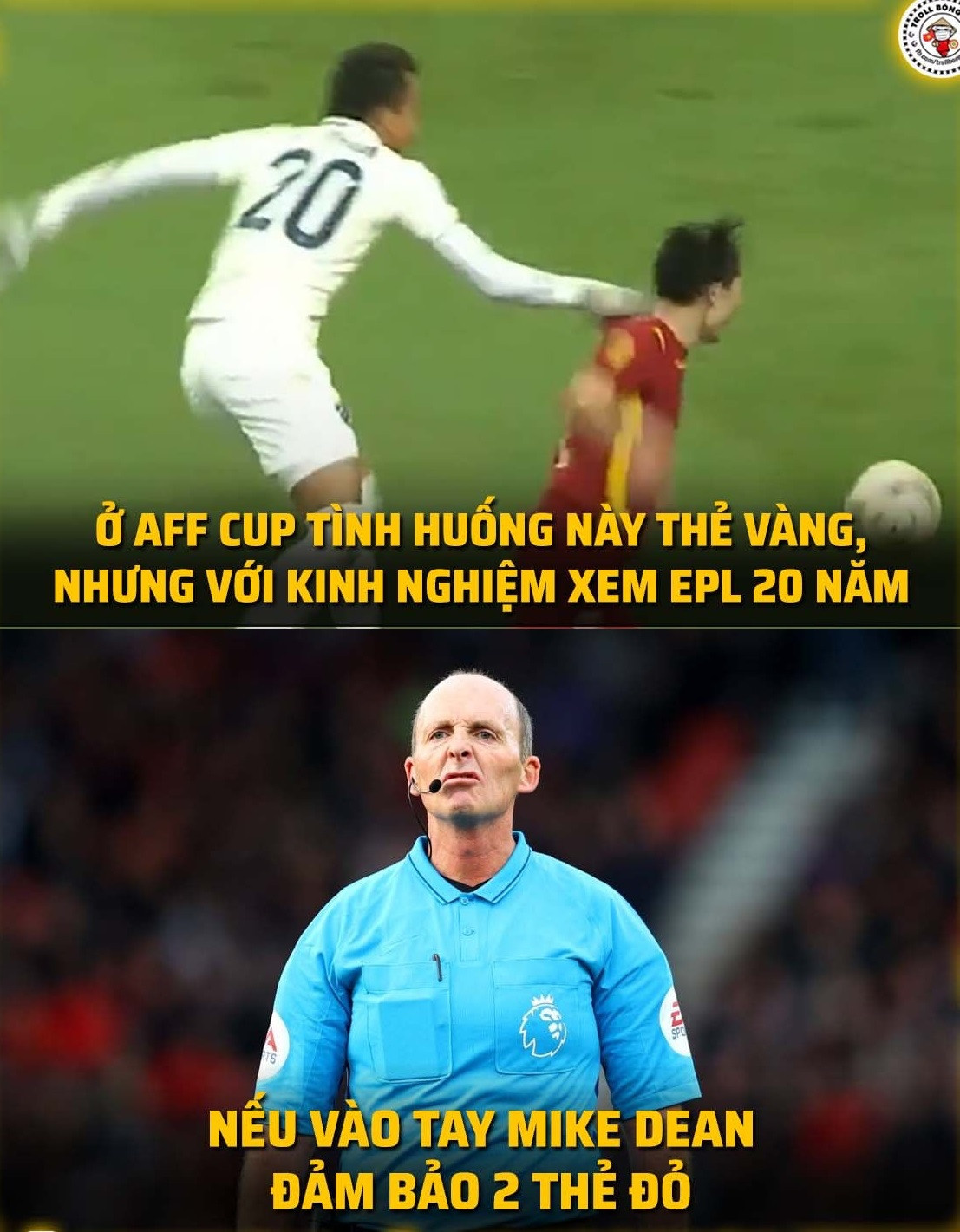 Khi một fan của Ngoại Hạng Anh xem AFF Cup và sự so sánh giữa các vị trọng tài.