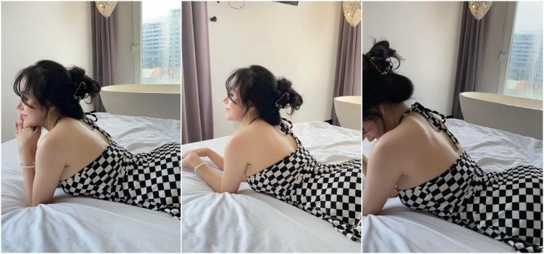 Mới đây, trên trang cá nhân "hot girl ngực khủng" bà Tưng gây náo loạn cõi mạng bằng clip hậu trường khoe đường cong chân thực không qua chút chỉnh sửa.