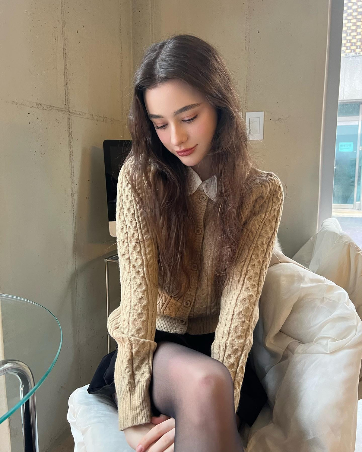 Ngoài gương mặt xinh đẹp, cô gái sinh năm 1999 còn có thân hình cân đối với những đường cong nóng bỏng.