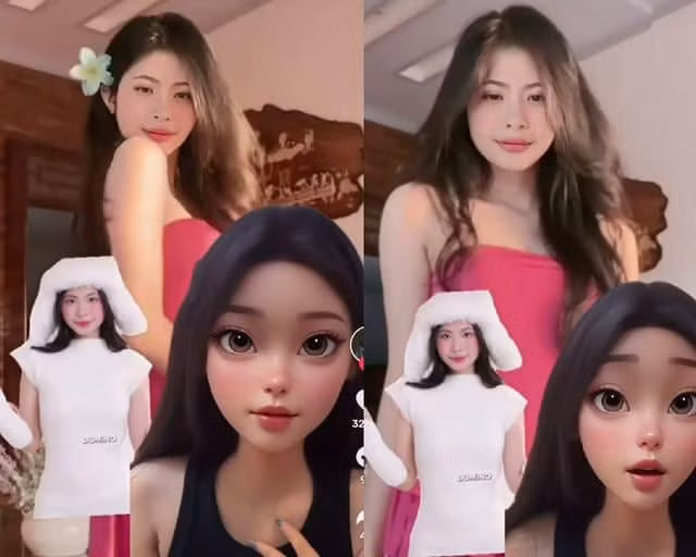 Những hình ảnh này hot TikToker nhanh chóng nhận được nhiều phản ứng từ dân mạng, với phần lớn là những lời khen ngợi về vẻ đẹp tự nhiên và rạng ngời của Quỳnh Bei.