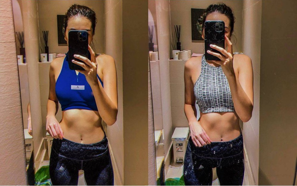 Mới đây, trên trang cá nhân Mai Ngọc khiến nhiều người phải "mắt chữ A, miệng chữ O" khi khoe vóc dáng và đặc biệt là cơ bụng quần cuộn.