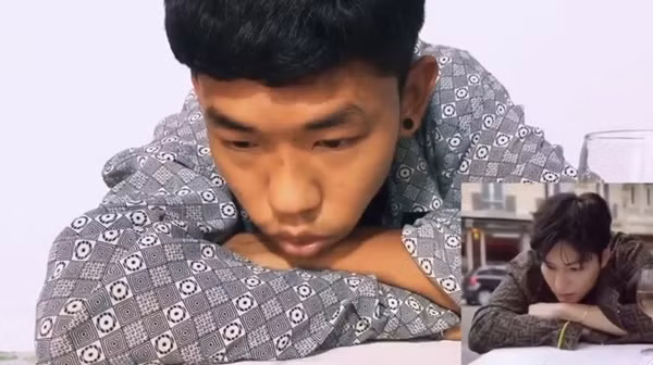 Biểu cảm chuẩn chỉ nhưng sắc đẹp có phần hơi lệch...