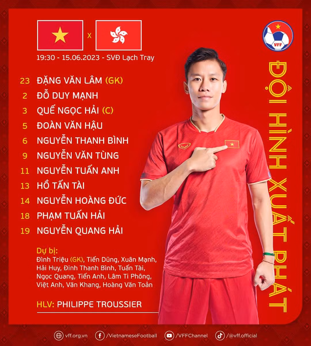 Doi tuyen Viet Nam thang nhe Hong Kong ngay ra mat HLV Troussier-Hinh-13