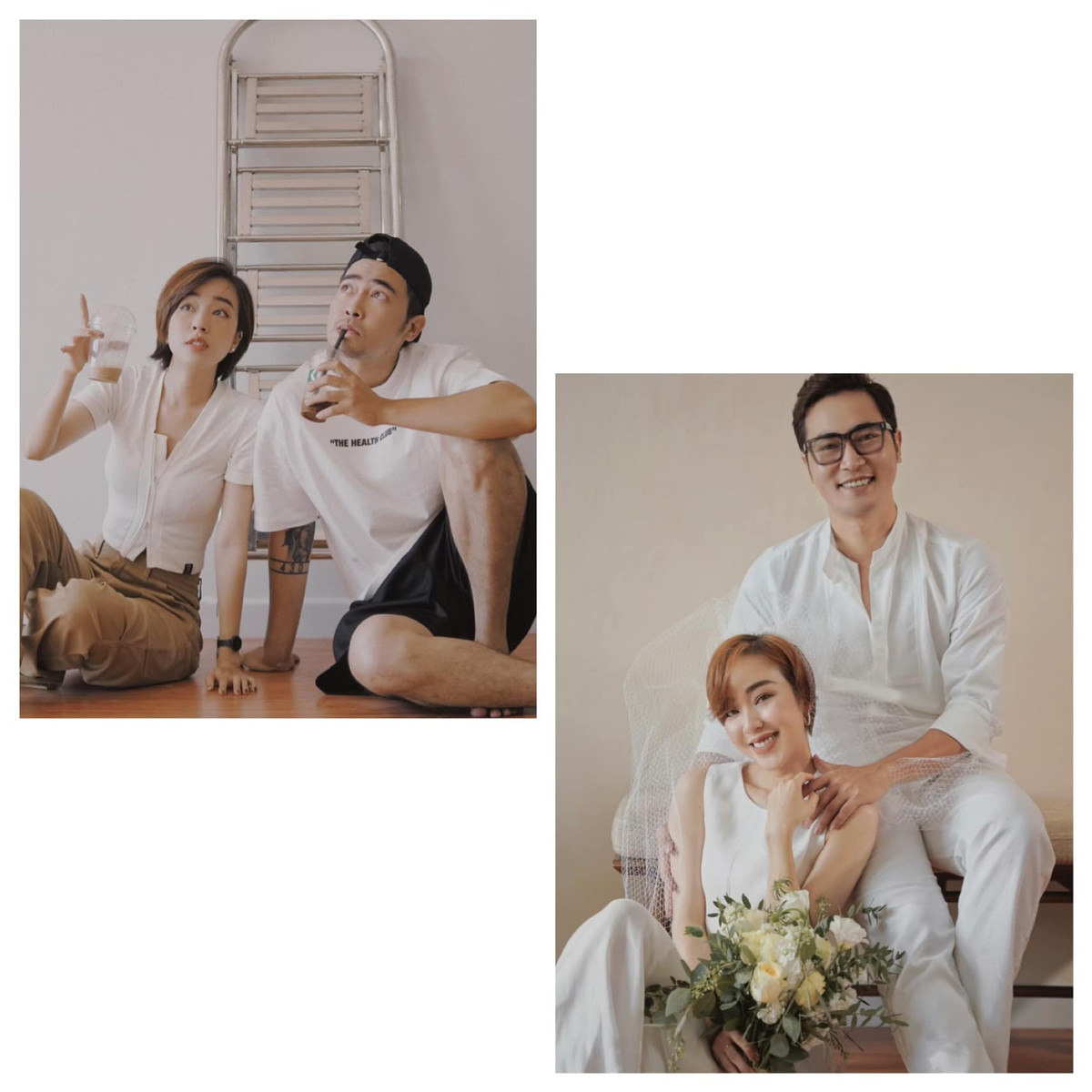 Có khi, Quỳnh và Đức mỗi người ở một đầu đất nước nhưng lại có sự gắn kết rất riêng.