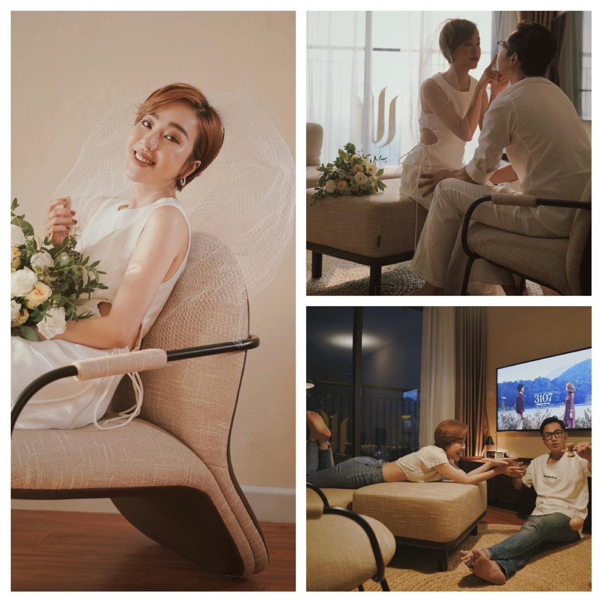 Được biết, Xuân Quỳnh và Trung Đức đều làm MC trải nghiệm của VTV và biết đến nhau trong chuyến đi công tác đầu tiên của chương trình S Việt Nam tại tỉnh Sơn La.