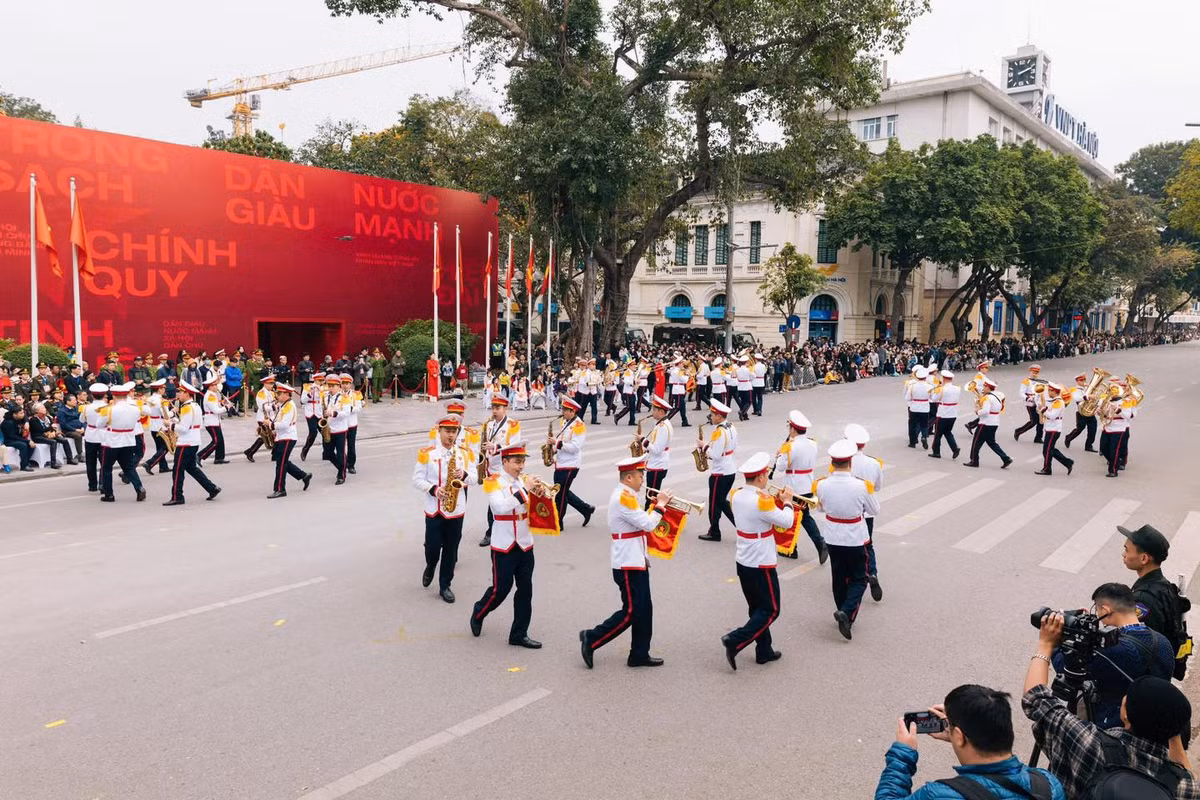 Chương trình "Vinh quang Công an nhân dân" diễn ra trong 2 ngày từ 8/3 - 9/3 tại khu vực Hồ Gươm.