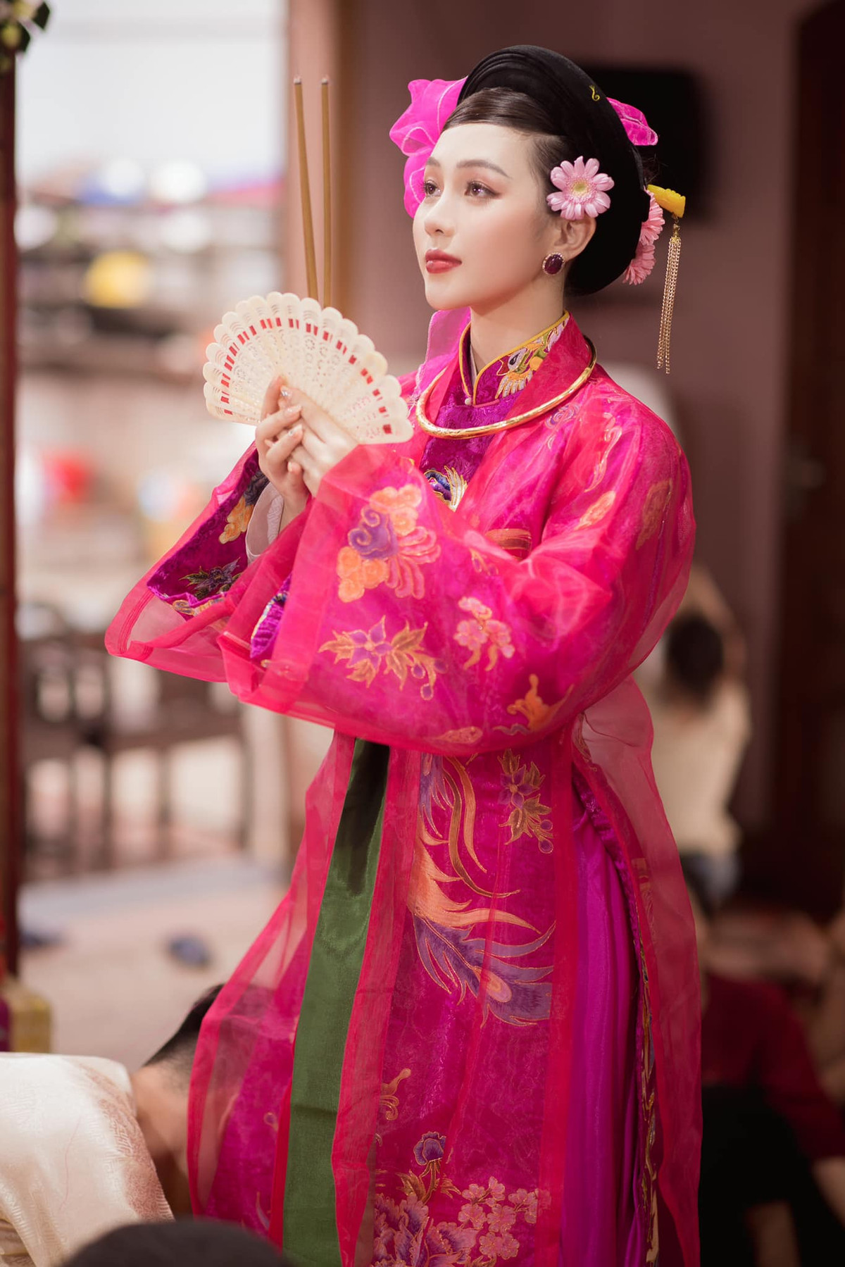 . Với Thúy Hường, việc tìm hiểu, cảm nhận hơi thở nghệ thuật là một hoạt động hữu ích cho công việc diễn xuất mà cô đang theo đuổi.