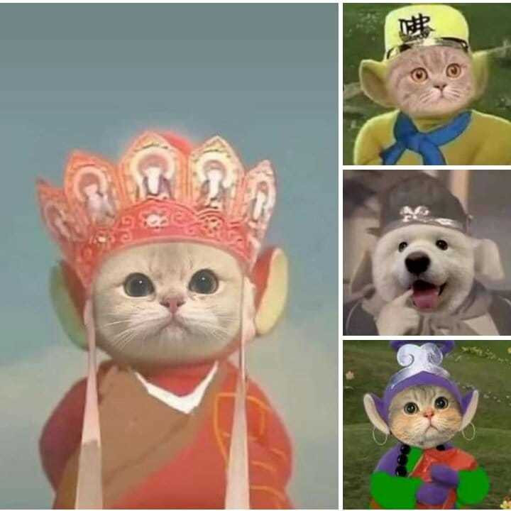 Cùng chung không khí háo hức đó, nhiều bức ảnh chế Tây Du Ký mùa chiếu năm 2021 cũng xuất hiện ngập tràn trên mạng.