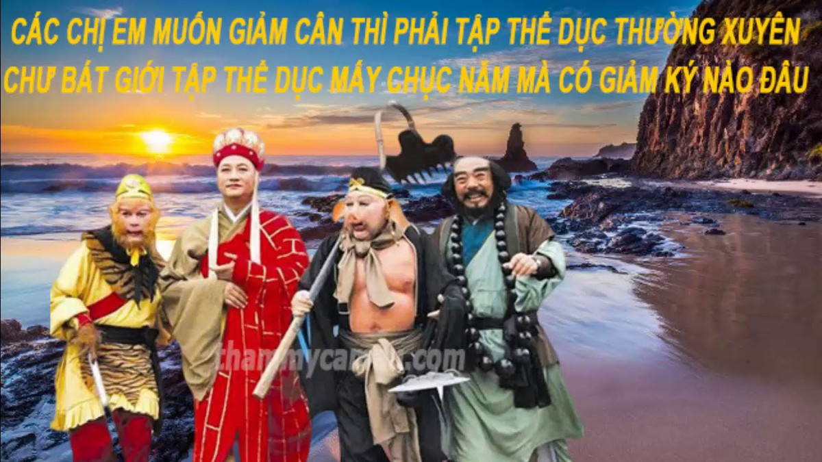 Mấy chục năm Thư Bát Giới đi thỉnh kinh, ăn chay vẫn không giảm vậy chị em thì sao...?