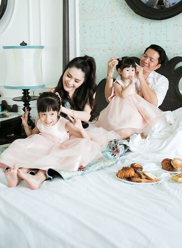 Bản thân chồng nữ đại gia quận 7 cũng tỏ ra thoải mái về việc sinh con trai hay con gái.