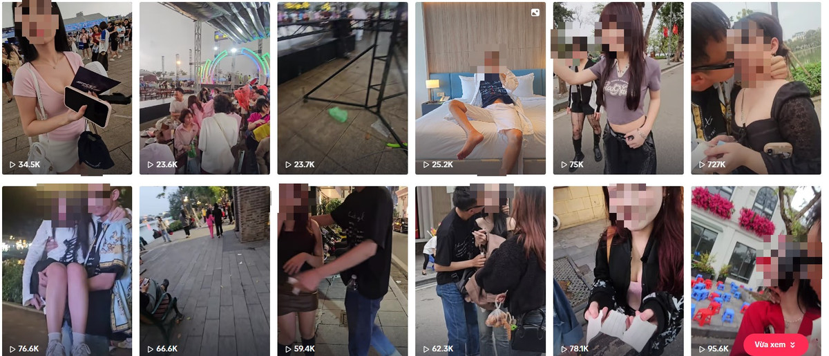 Sau khi bị cả cộng đồng lên án, nhiều tờ báo đưa tin chỉ trích thì chủ tài khoản cũng gỡ những video nhạy cảm xuống, đồng thời im ắng trên mạng xã hội.