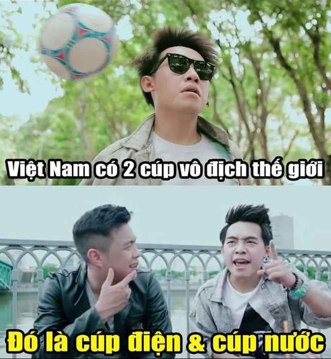 Nhiều người đùa rằng ở Việt Nam có 2 cúp vô địch thế giới là "cúp điện" và "cúp nước".