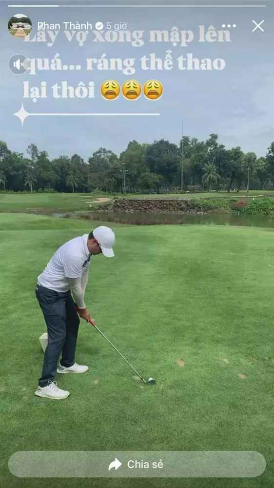 Trước đó vài tháng, Phan Thành thay ảnh đại diện Facebook, nhiều người nhanh chóng nhận thấy thiếu gia có phần tròn trịa hơn hẳn hồi còn độc thân, lộ rõ cả nọng cằm.