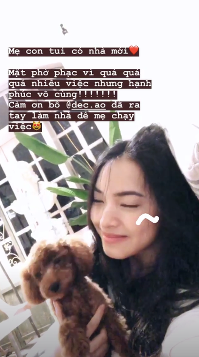 Châu Bùi chia sẻ về 2 em boss của mình: "Giờ đã biết cảm giác đi đâu cũng muốn về thật nhanh vì có 2 đứa ở nhà đợi mẹ về!". Ảnh: FBNV