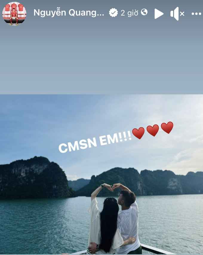 Chu Thanh Huyền từng sang Pháp ở cùng Quang Hải trong thời gian anh thi đấu cho Pau FC. Hồi tháng 6, nam cầu thủ đưa bạn gái đi dự lễ ký hợp đồng của anh với CLB CAHN. nàng hot girl cũng đã ra mắt gia đình nhà bạn trai và cùng anh đi dự đám cưới nhiều người bạn.