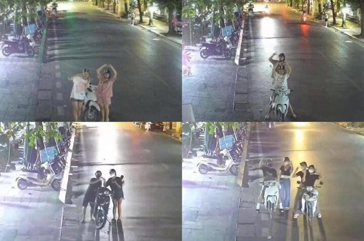 Đáng nói, hành động nguy hiểm này lại được một số bạn trẻ chia sẻ lên các nền tảng mạng xã hội một cách vô tư, hồn nhiên mà không nghĩ tới những hậu quả có thể xảy ra nếu có nhiều bạn trẻ khác "đu trend".