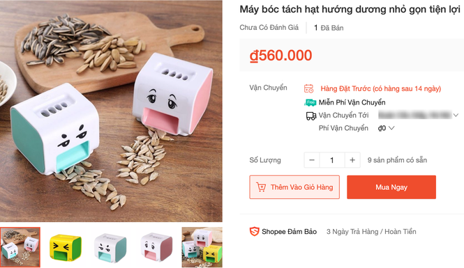 Trước khi trên tay chiếc máy bóc hạt hướng dương tự động, nhiều người tin chắc rằng đây là sẽ là cỗ máy đắc lực cho tín đồ của hội thích ăn hạt nhưng lười cắn vỏ.