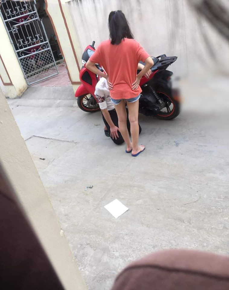 Quy truoc nha ban gai de xin loi, trai dep khien CDM xon xao