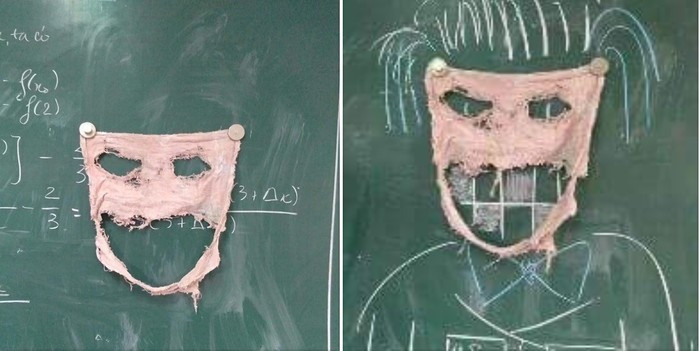 Nhìn khoảnh khắc này, nhiều học sinh đã ngay lập tức vào xác nhận rằng đó không chỉ là tình trạng của riêng lớp trong video mà nhiều lớp khác cũng "cố chấp" như thế.