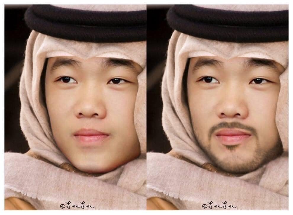 Sau khi chiếc máy bay đưa đội tuyển Việt Nam sang UAE cất cánh, trên MXH các netizen rầm rộ chia sẻ những bức ảnh theo phong cách "nhập gia tùy tục" của các cầu thủ.