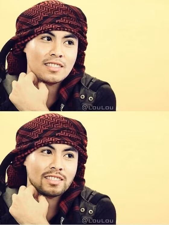 Theo tìm hiểu, những bức ảnh là sản phẩm được một fan nữ của đội tuyển Việt Nam photoshop để mang lại niềm vui cho dân mạng.