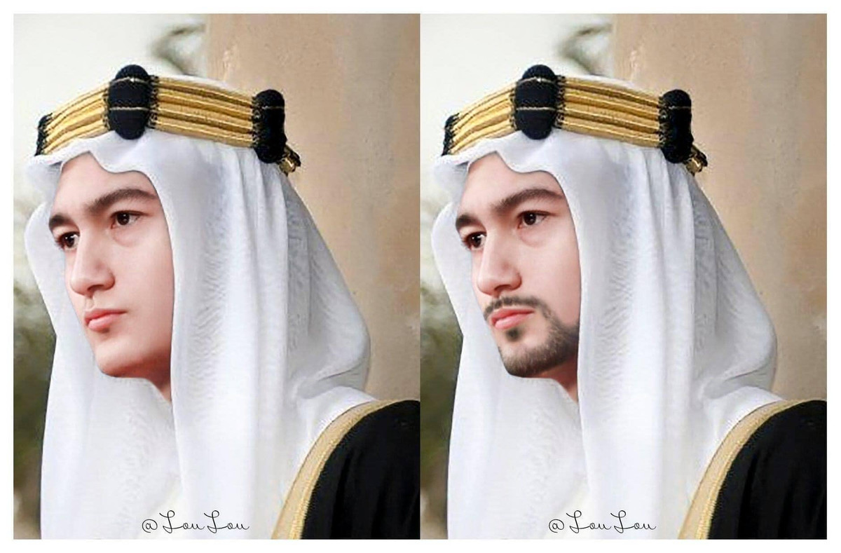 Không chỉ diện trang phục Kandura, các cầu thủ đội tuyển Việt Nam còn xuất hiện với bộ râu chuẩn "trai đẹp bị trục xuất".