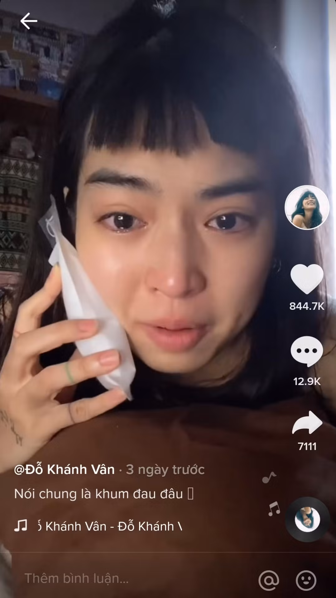 Là một trong những hot girl gây chú ý với vẻ ngoài ngoài xinh xắn, đặc biệt là từ khi tham gia phim Mắt biếc, Đỗ Khánh Vân luôn nhận về nhiều sự quan tâm từ cộng đồng mạng.