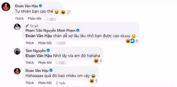 Cũng chính vì điều này mà Joyce Phạm đã bị Đoàn Văn Hậu vào bóc phốt: "Tự nhiên bạn cao thế". Đáp lại, ái nữ Minh Nhựa trách nhẹ nam cầu thủ: "Chán dễ sợ, lâu lâu nhỏ bạn được cao xíu".