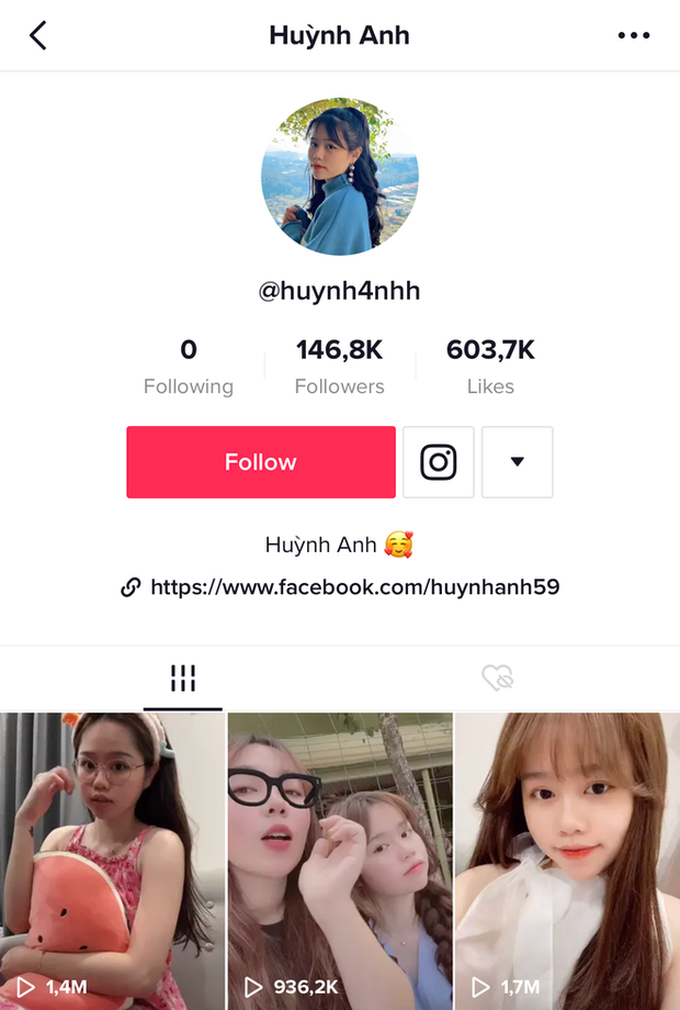 Tài khoản TikTok của Quang Hải hơn 1,5 triệu người theo dõi, nhưng cầu thủ này chỉ follow duy nhất bạn gái.