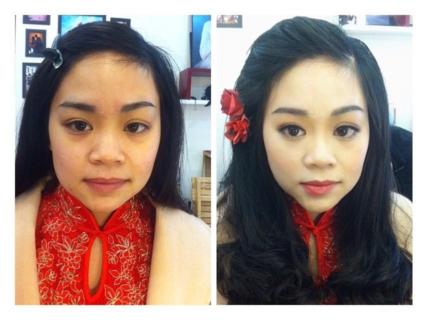 Chính vì vậy, các cô gái chẳng ngại ngần chi tới hàng triệu đồng chỉ để make up gương mặt.