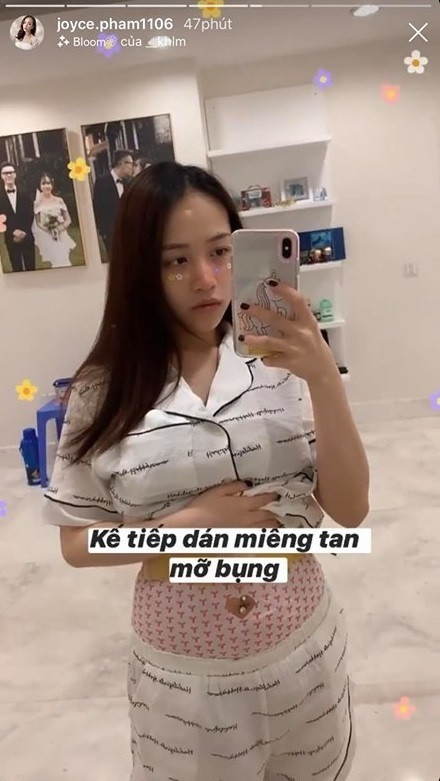 Sau 2 tuần sinh con, con gái đại gia Minh Nhựa đã diện vừa tất cả các bộ cánh cũ.