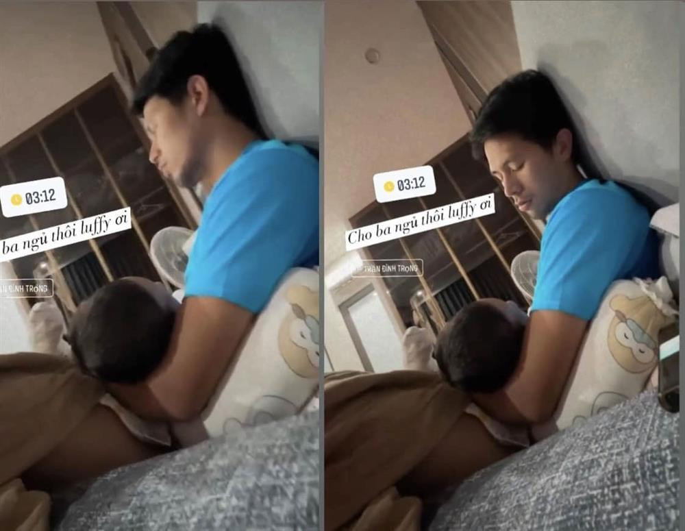 Dù bận rộn chăm con nhỏ mới sinh nhưng dạo gần đây thỉnh thoảng vợ chồng Đình Trọng vẫn khoe cuộc sống thường ngày lên mạng xã hội.