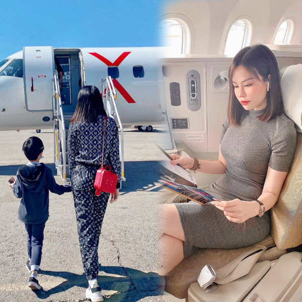 Thế nhưng dù có sự nghiệp thành công, Lan Phương lại quyết định rút khỏi làng giải trí và kết hôn với Sammy Hoàng - con trai của tỷ phú Hoàng Kiều và sang Mỹ sinh sống.